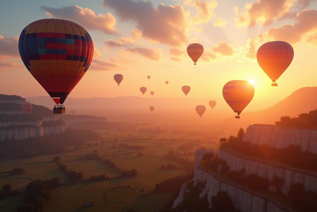 Montgolfières : Découvrez le pays renommé pour cette activité aérienne !